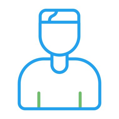 avatar simgesi soyut arkaplan grubunda izole