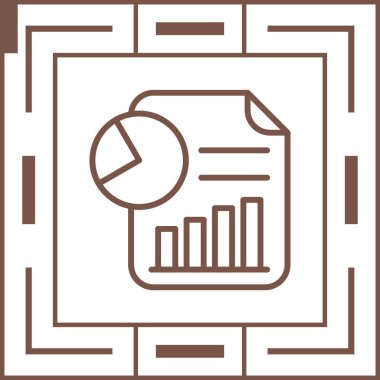 Grafik simge vektör çizim