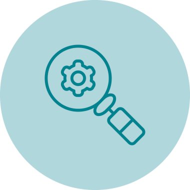 seo modern simgesinin vektör illüstrasyonu