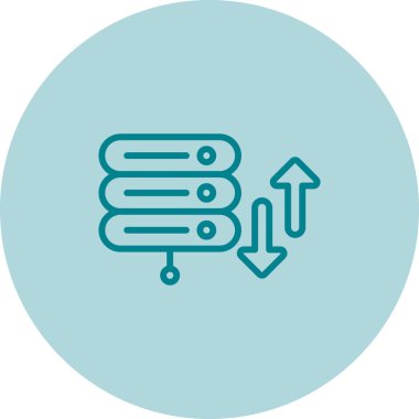 seo modern simgesinin vektör illüstrasyonu