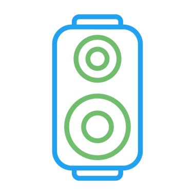 hoparlör simgesi vektör çizim