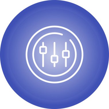 Benzersiz dolgu vektörü simgesi