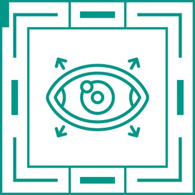 Modern bir simgenin vektör illüstrasyonu