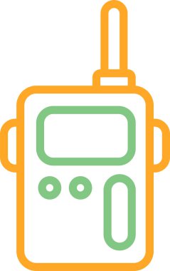 radyo simgesi vektör illüstrasyonu