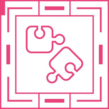 El çizimi robot simgesi tasarım şablonunun illüstrasyon vektörü.