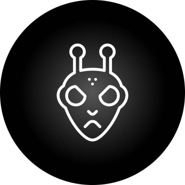 Modern b 'nin vektör çizimi kafatası simgesinden yoksun