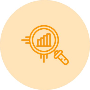 İş Analizi simge vektör çizim