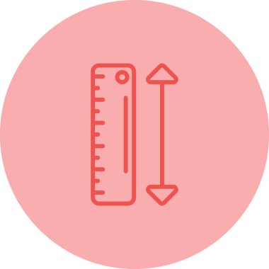 Termometre. Web simgesi basit illüstrasyon