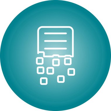 Modern b 'nin vektör illüstrasyonu eksik simgesi