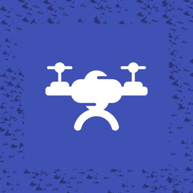 Drone web simge vektör çizim 