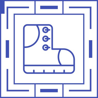 çip simgesi, vektör illüstrasyonu