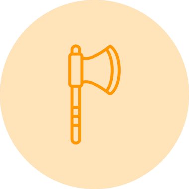 Balta simgesi vektör illüstrasyonu