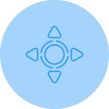 Pusula simgesi vektör resimlemesi