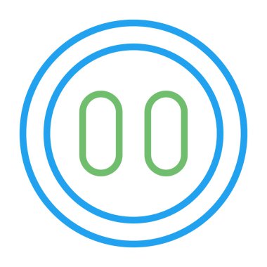 Modern b 'nin vektör illüstrasyonu eksik simgesi