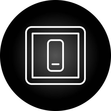 Modern b 'nin vektör illüstrasyonu