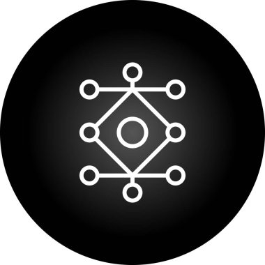 Benzersiz moleküler vektör sembol