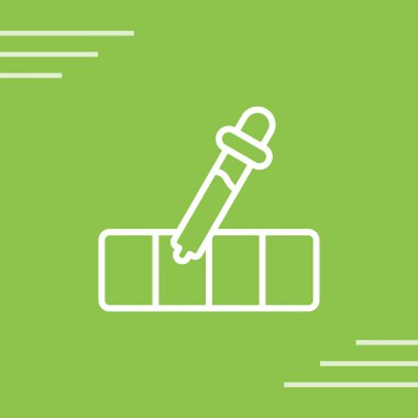 Yapı aracı simgesinin vektör illüstrasyon tasarımı