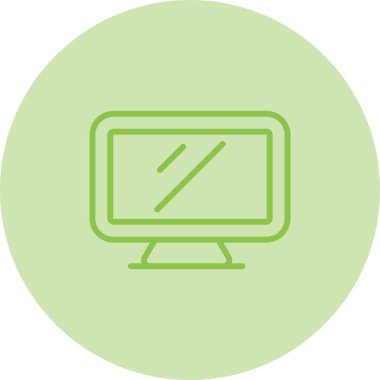 Bilgisayar web simge vektör çizim