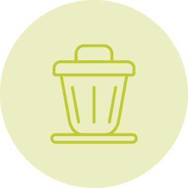 Kahve simgesinin vektör illüstrasyonu