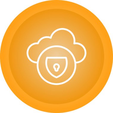 güvenlik düzlüğü simgesi, vektör, illüstrasyon