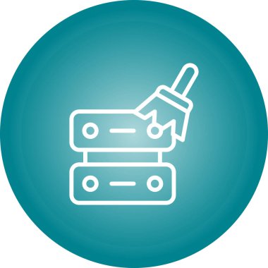 Gıda simgesinin vektör illüstrasyonu