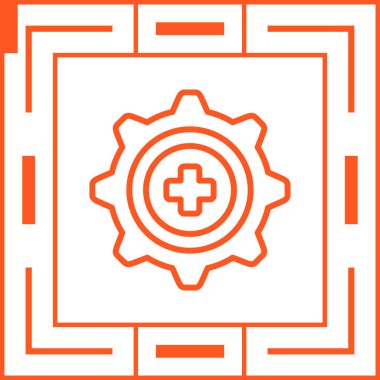 ayarları web simge vektör çizim 