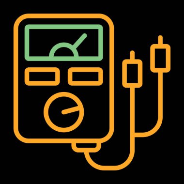 aygıt metre aygıtı simgesi - dış hat biçimi