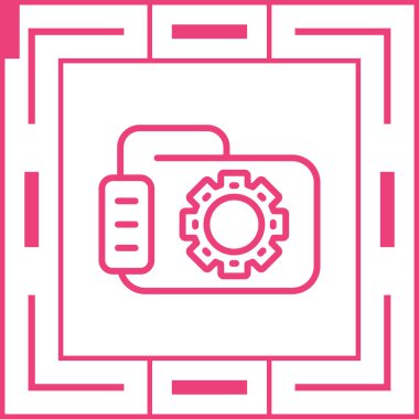 dosya simgesi, vektör illüstrasyonu 