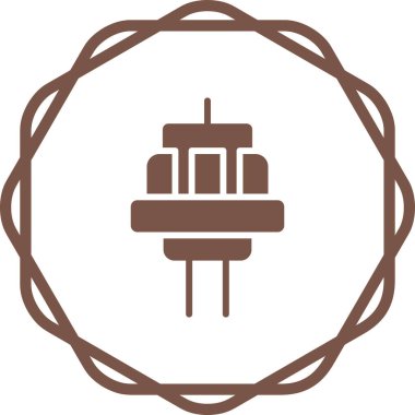 Eşsiz Klima Satır Vektörü Simgesi