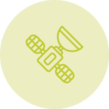 Bir kamera simgesinin vektör illüstrasyonu