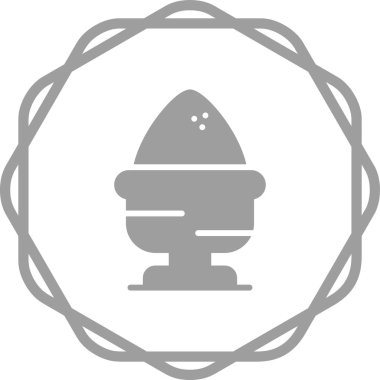 Gıda simgesinin vektör illüstrasyonu