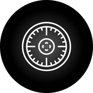 vektör pusula resimlemesi