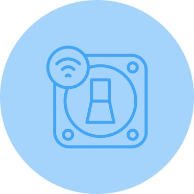 vektör cctv simgesi, vektör illüstrasyonu