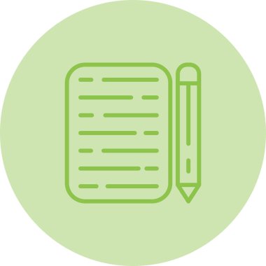 Modern basit simgenin vektör illüstrasyonu