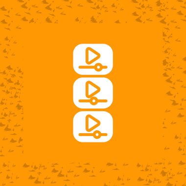 video çalma düğmesi simgeleri