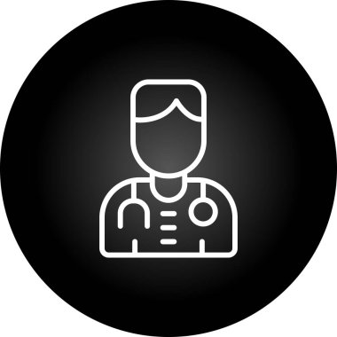 Doktor simge vektör çizim
