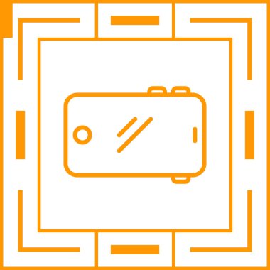 cüzdan ikonu vektör illüstrasyonu