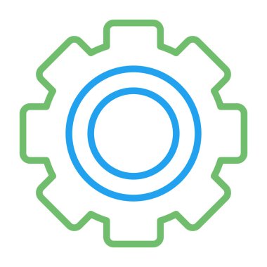 ayarları web simge vektör çizim 