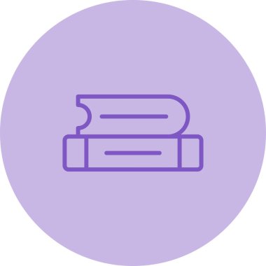 kitap simgesi vektör illüstrasyonu