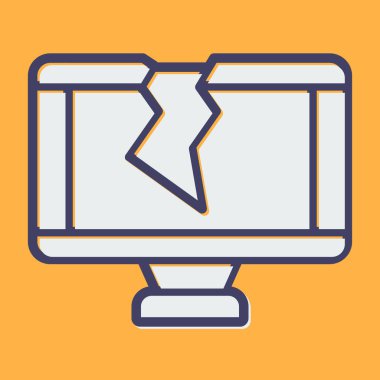 Modern b 'nin vektör illüstrasyonu eksik simgesi