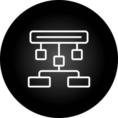 seo modern simgesinin vektör illüstrasyonu