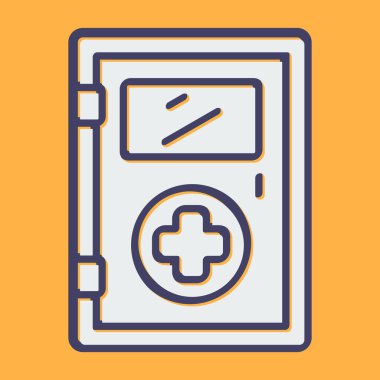 Bir oyun simgesinin daire biçiminde vektör illüstrasyonu. Web tasarımı, yazdırma, logo, rozet, bilgi grafikleri için kullanılabilir.