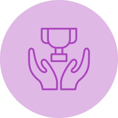 Bir ödülün vektör illüstrasyonu