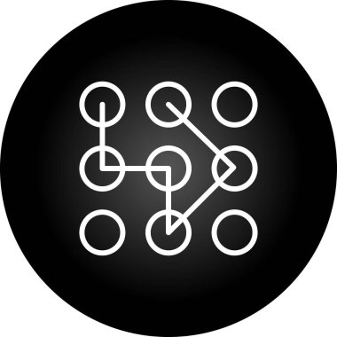 seo modern simgesinin vektör illüstrasyonu