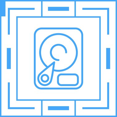 Bilgisayar faresi. Web simgesi basit illüstrasyon