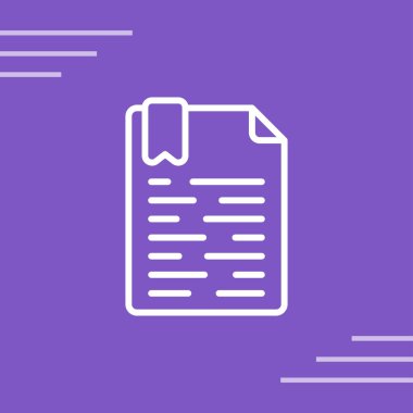 Kağıt simgesi olan belge