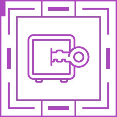 Basit vektör simgesi, kamera illüstrasyonu