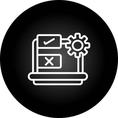 seo modern simgesinin vektör illüstrasyonu