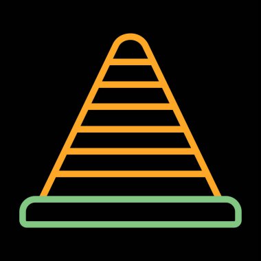 Modern simgenin vektör illüstrasyonu