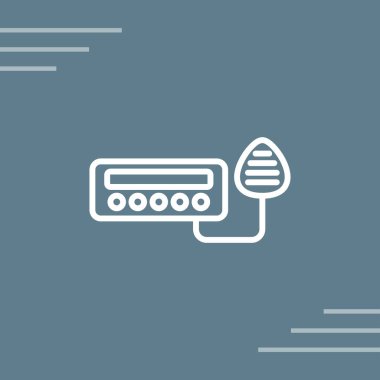 Modern b 'nin vektör illüstrasyonu eksik simgesi